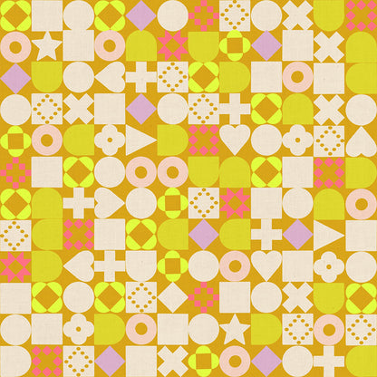 Rashida Coleman Hale Ruby Star Society Moda Fabrics Lofi Linens Blocked RS1134 15CL Cactus