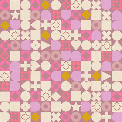 Rashida Coleman Hale Ruby Star Society Moda Fabrics Lofi Linens Blocked RS1134 19CL Lilac