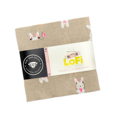 Rashida Coleman Hale Ruby Star Society Moda Fabrics Lofi Linens Charm Packs RS1129PP