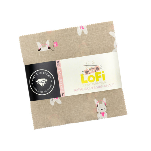 Rashida Coleman Hale Ruby Star Society Moda Fabrics Lofi Linens Charm Packs RS1129PP