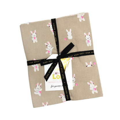 Rashida Coleman Hale Ruby Star Society Moda Fabrics Lofi Linens Fat Quarter Bundle RS1129FQ
