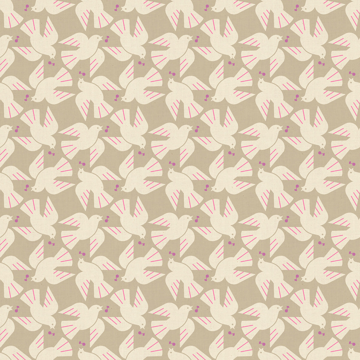Rashida Coleman Hale Ruby Star Society Moda Fabrics Lofi Linens Flock Yeah RS1131 17CL Khaki
