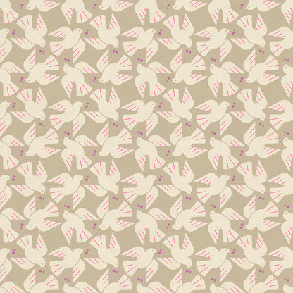 Rashida Coleman Hale Ruby Star Society Moda Fabrics Lofi Linens Flock Yeah RS1131 17CL Khaki