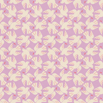 Rashida Coleman Hale Ruby Star Society Moda Fabrics Lofi Linens Flock Yeah RS1131 23CL Wisteria