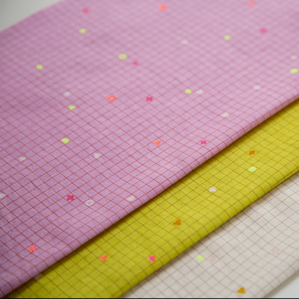 Rashida Coleman Hale Ruby Star Society Moda Fabrics Lofi Linens Power Grid 