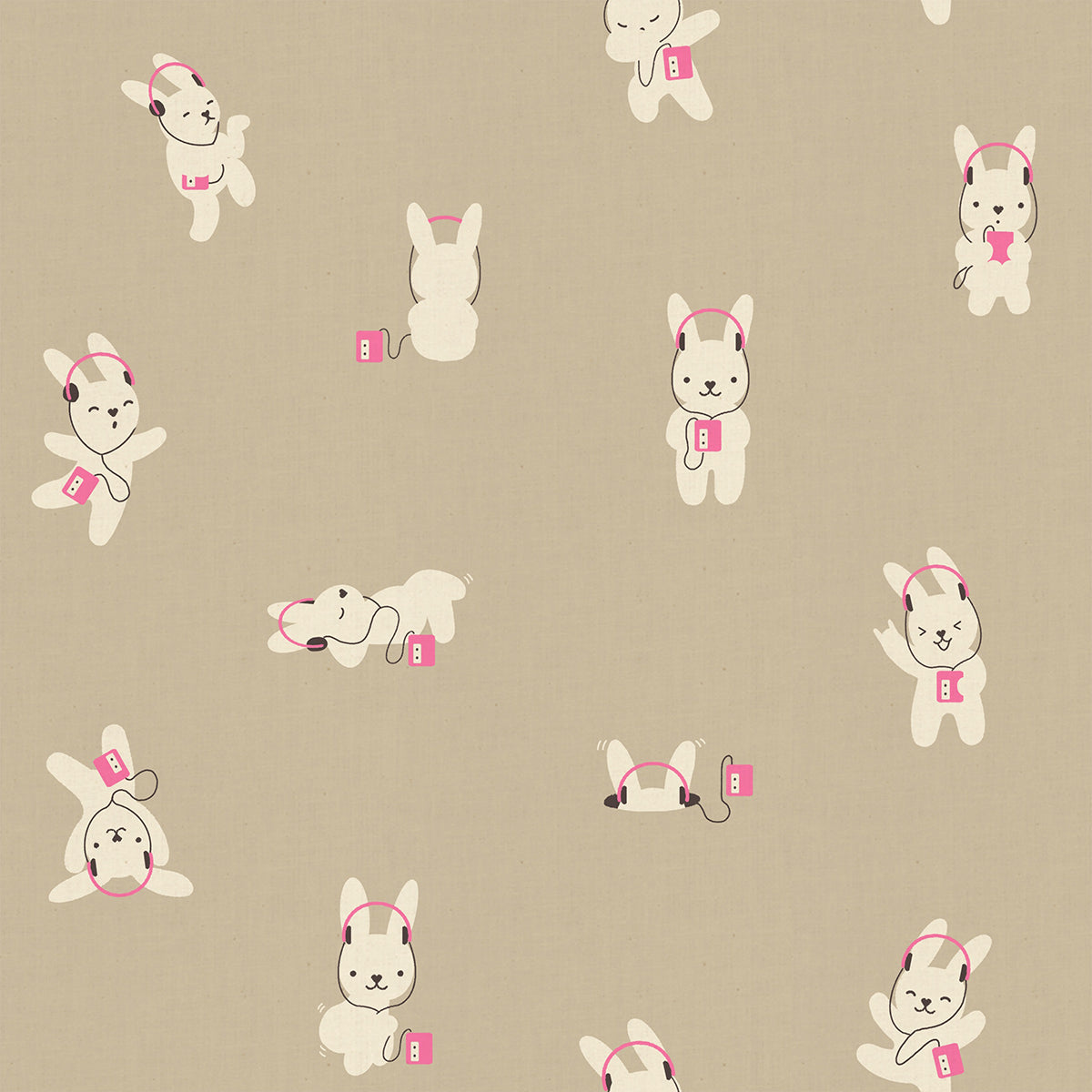 Rashida Coleman Hale Ruby Star Society Moda Fabrics Lofi Linens Rabbeats RS112915CL Khaki