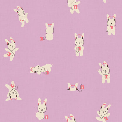 Rashida Coleman Hale Ruby Star Society Moda Fabrics Lofi Linens Rabbeats RS112921CL Wisteria