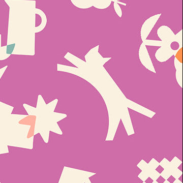 Rashida Coleman Hale Ruby Star Society Moda Fabrics Paper Cuts 2 All Goods RS1108 15 Heliotrope