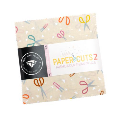Rashida Coleman Hale Ruby Star Society Moda Fabrics Paper Cuts 2 Charm Pack