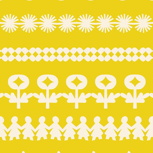 Rashida Coleman Hale Ruby Star Society Moda Fabrics Paper Cuts 2 Paper Cuttings RS1109 12 Starfruit