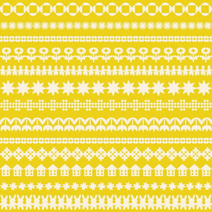 Rashida Coleman Hale Ruby Star Society Moda Fabrics Paper Cuts 2 Paper Cuttings RS1109 12 Starfruit