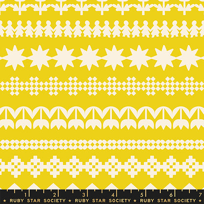 Rashida Coleman Hale Ruby Star Society Moda Fabrics Paper Cuts 2 Paper Cuttings RS1109 12 Starfruit