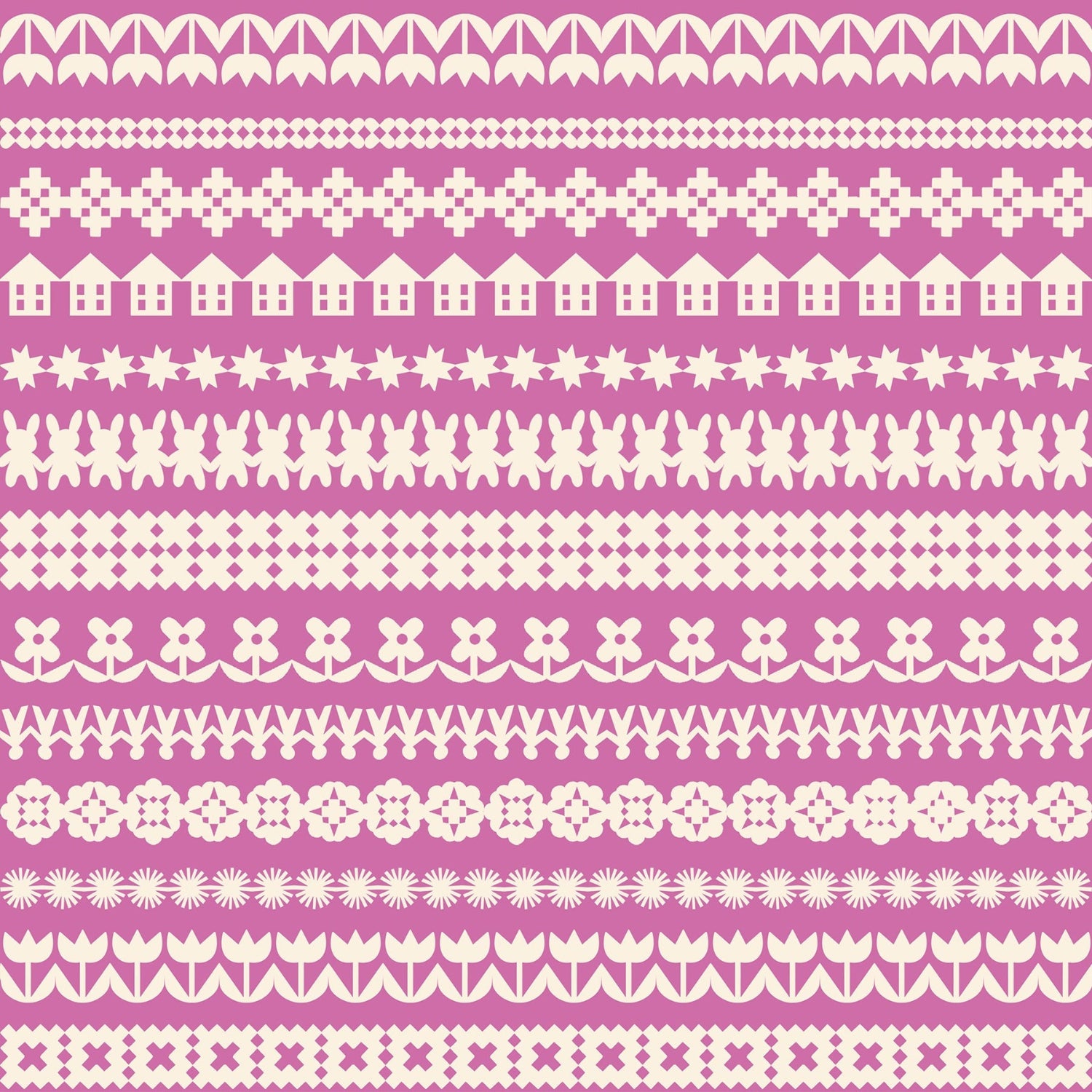 Rashida Coleman Hale Ruby Star Society Moda Fabrics Paper Cuts 2 Paper Cuttings RS1109 14 Heliotrope