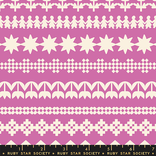 Rashida Coleman Hale Ruby Star Society Moda Fabrics Paper Cuts 2 Paper Cuttings RS1109 14 Heliotrope