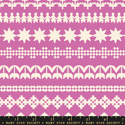 Rashida Coleman Hale Ruby Star Society Moda Fabrics Paper Cuts 2 Paper Cuttings RS1109 14 Heliotrope