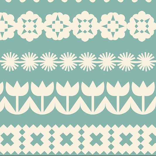 Rashida Coleman Hale Ruby Star Society Moda Fabrics Paper Cuts 2 Paper Cuttings RS1109 15 Water