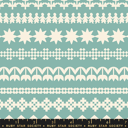 Rashida Coleman Hale Ruby Star Society Moda Fabrics Paper Cuts 2 Paper Cuttings RS1109 15 Water