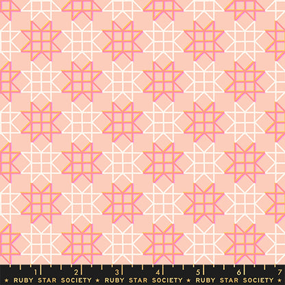 Rashida Coleman Hale Ruby Star Society Moda Fabrics Paper Cuts 2 Paper Star RS1114 15 Peach Puff