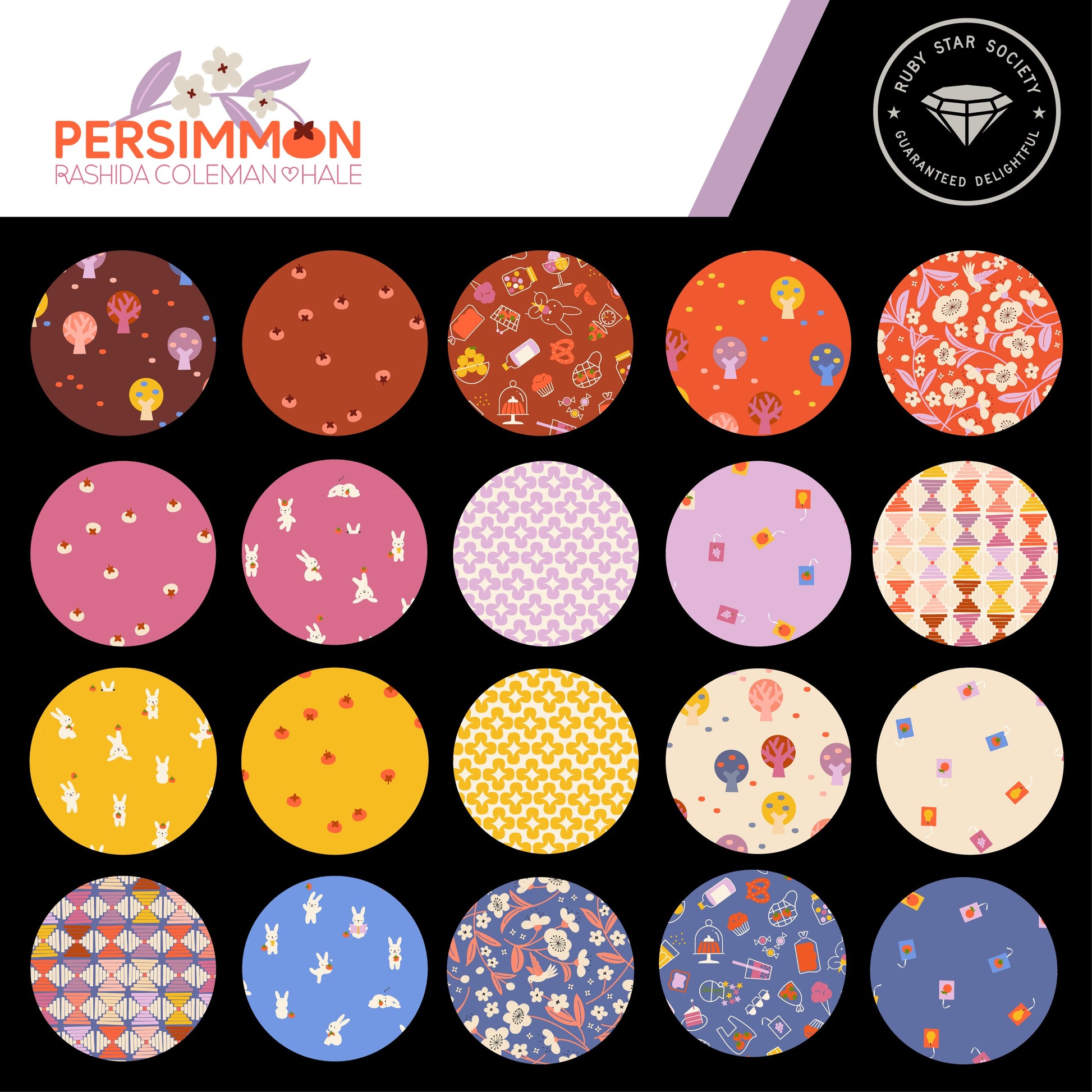 Rashida Coleman Hale Ruby Star Society Moda Fabrics Persimmon