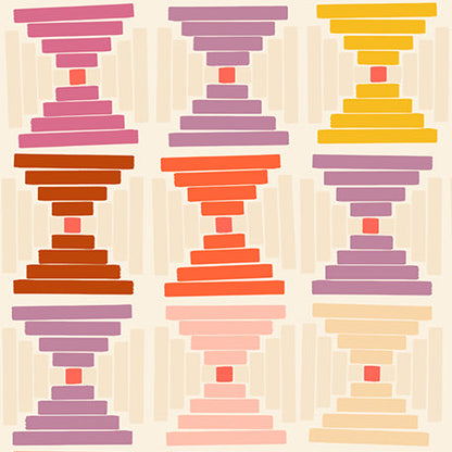 Rashida Coleman Hale Ruby Star Society Moda Fabrics Persimmon Courthouse Steps Natural RS112411