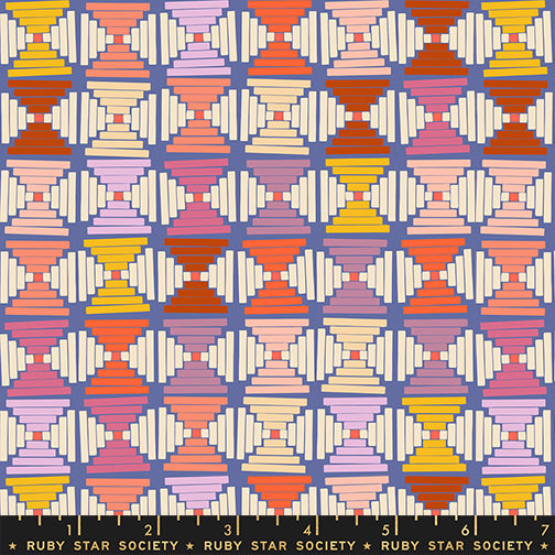 Rashida Coleman Hale Ruby Star Society Moda Fabrics Persimmon Courthouse Steps Twilight RS112415