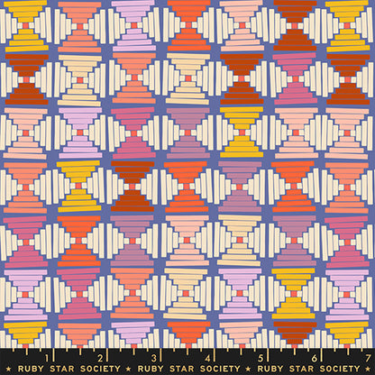 Rashida Coleman Hale Ruby Star Society Moda Fabrics Persimmon Courthouse Steps Twilight RS112415