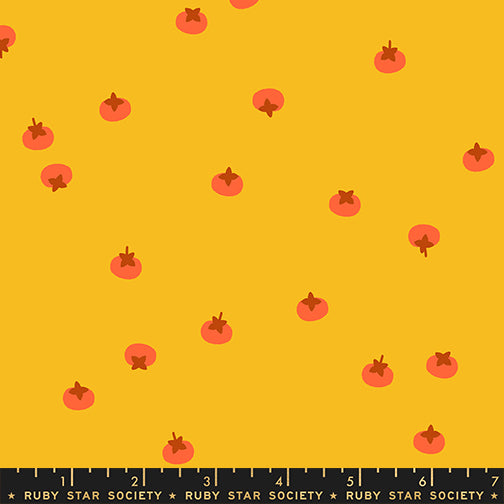 Rashida Coleman Hale Ruby Star Society Moda Fabrics Persimon Persimmons RS1120 12 Dandelion