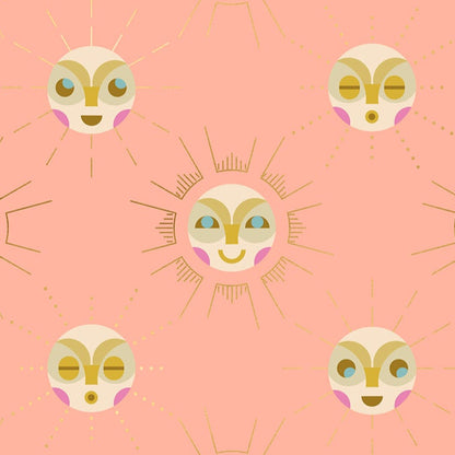 Rashida Coleman Hale Ruby Star Society Moda Fabrics Stellar Sunnymoon Peach RS1006-11M