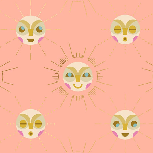 Rashida Coleman Hale Ruby Star Society Moda Fabrics Stellar Sunnymoon Peach RS1006-11M