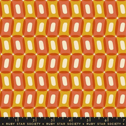 Rashida Coleman Hale Ruby Star Society Moda Fabrics To and Fro Ooos Rust  RS106812
