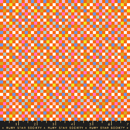 Rashida Coleman Hale Ruby Star Society Moda Fabrics Washi Plus Checkmate RS1102 13 Goldfish