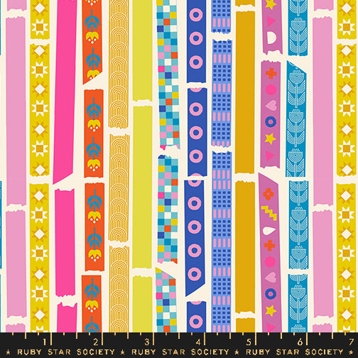 Rashida Coleman Hale Ruby Star Society Moda Fabrics Washi Plus Yay Its Tape RS1100 11 Natural