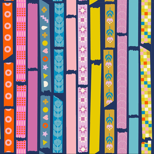 Rashida Coleman Hale Ruby Star Society Moda Fabrics Washi Plus Yay Its Tape RS1100 13 Bluebell
