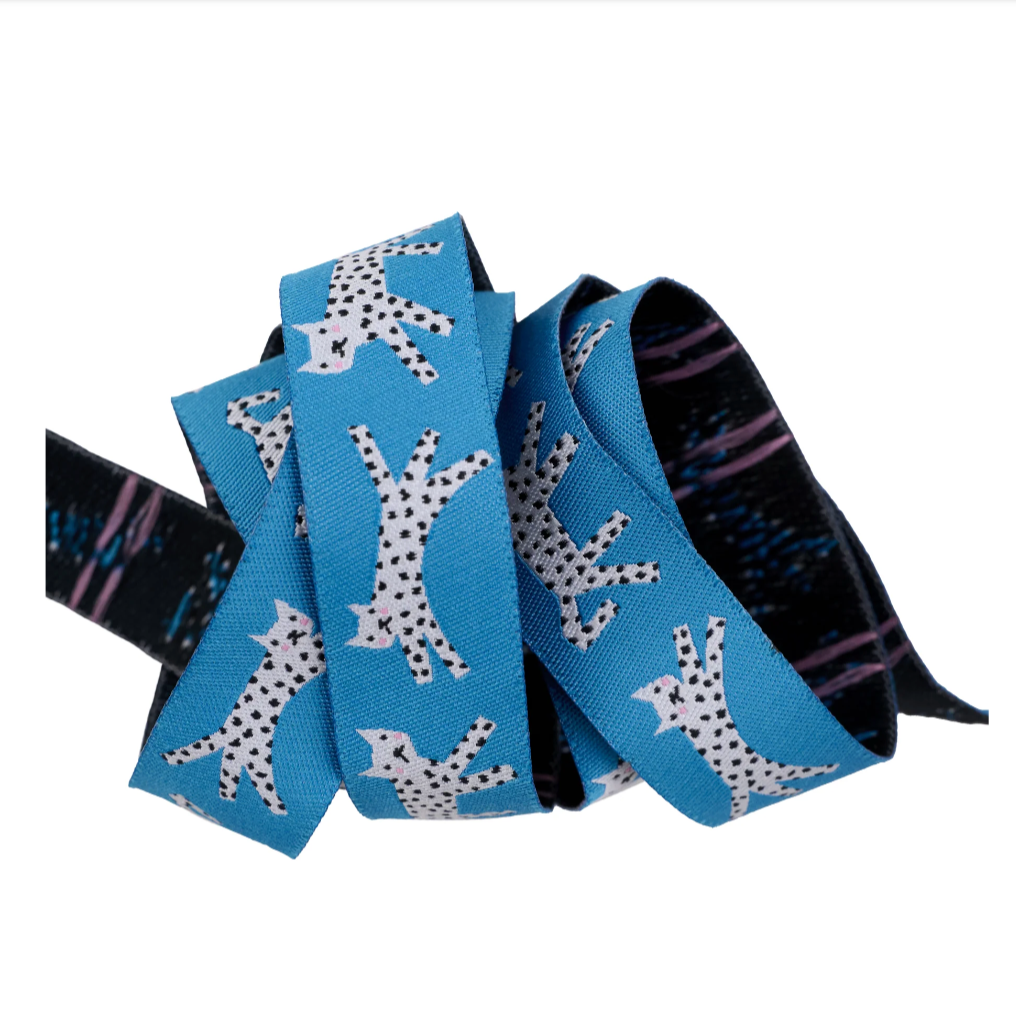 Rashida Coleman Hale Ruby Star Society Moda Renaissance Ribbons Snow Leopards RCH-112/22mm Col 01_y 