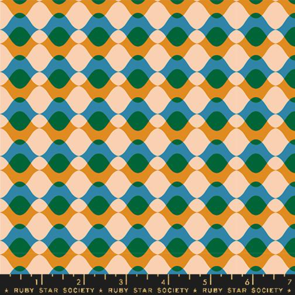 Ruby Star Society Geometry Turmeric RS5171 12