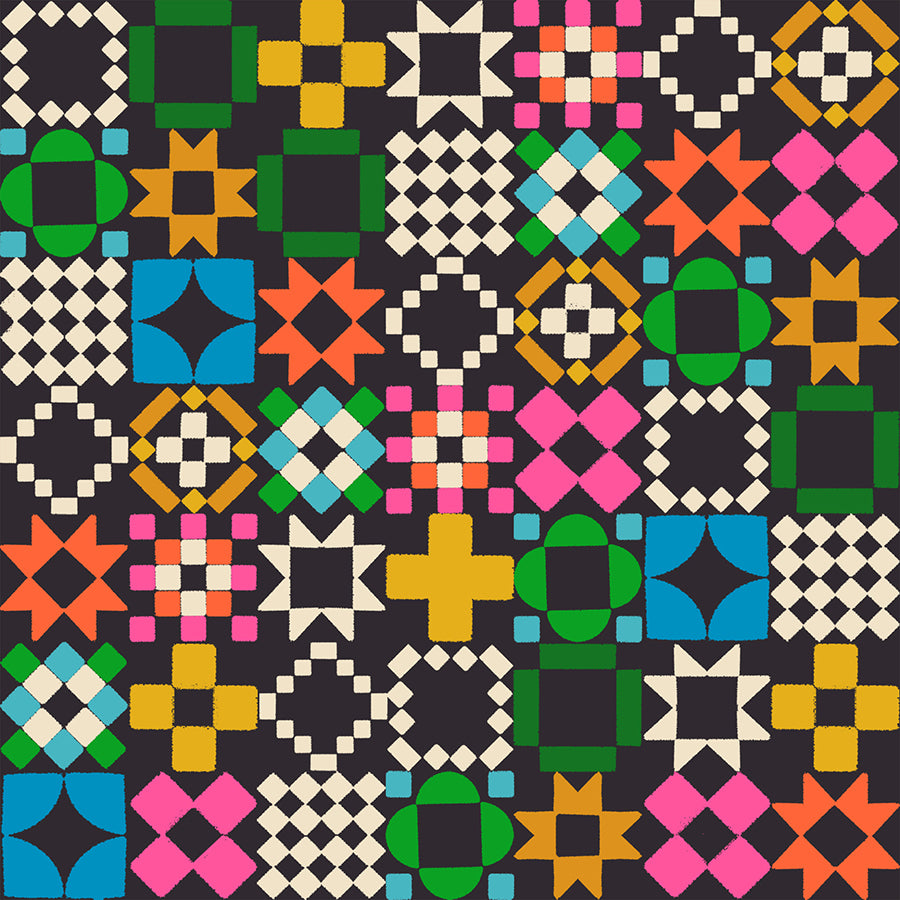 Ruby Star Society Moda Fabrics 1 800 Notion Quilty as Charged RS5215 14 Black