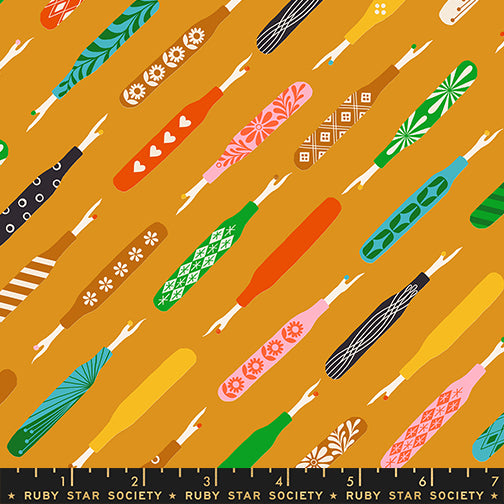 Ruby Star Society Moda Fabrics 1 800 Notion Seam Rippers RS5210 14 Honey