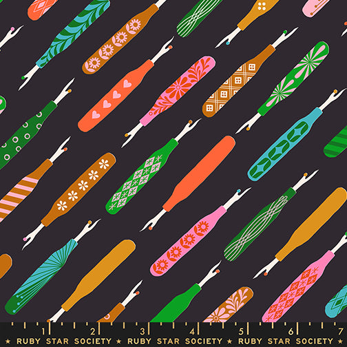 Ruby Star Society Moda Fabrics 1 800 Notion Seam Rippers RS5210 15 Soft Black
