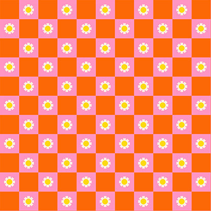 Ruby Star Society Moda Fabrics Animal Animal Flower Check Goldfish RS516914