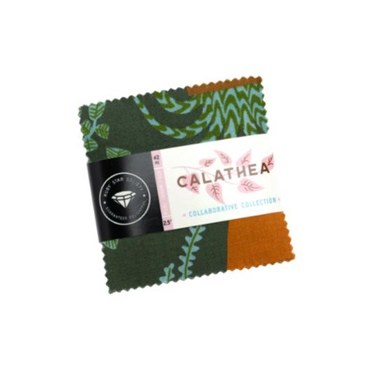 Ruby Star Society Moda Fabrics Calathea 2.5" Mini Charm Pack RS5182MC