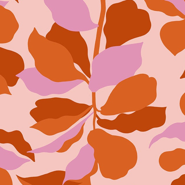 Ruby Star Society Moda Fabrics Calathea Fiddle Leaf Cayenne RS5186 12