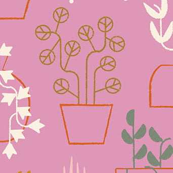 Ruby Star Society Moda Fabrics Calathea Plant Life Kiss RS5184 13