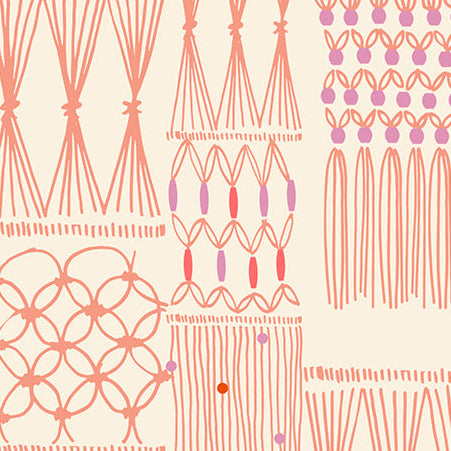 Ruby Star Society Moda Fabrics Calathea Wall Hanging Melon RS5185 12