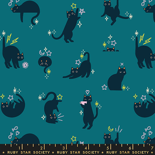 Ruby Star Society Moda Fabrics Freaky Familiars Catwalk RS5193 14 Storytime