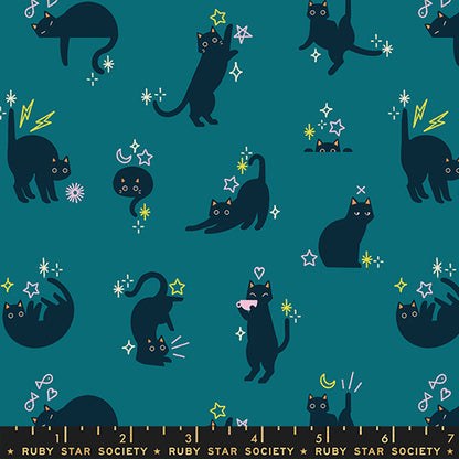 Ruby Star Society Moda Fabrics Freaky Familiars Catwalk RS5193 14 Storytime