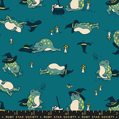 Ruby Star Society Moda Fabrics Freaky Familiars Frogmiliars RS5192 13 Storytime
