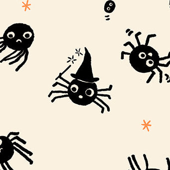 Ruby Star Society Moda Fabrics Freaky Familiars Spider Sense RS5191 11 Natural