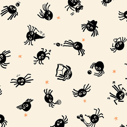 Ruby Star Society Moda Fabrics Freaky Familiars Spider Sense RS5191 11 Natural