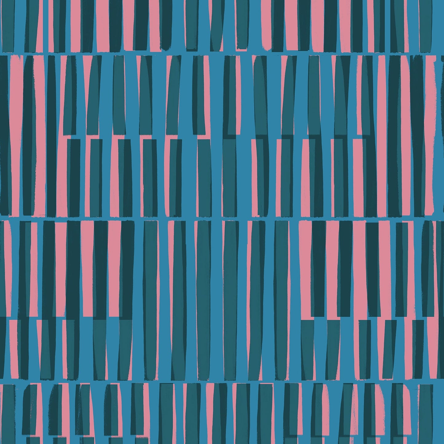 Ruby Star Society Moda Fabrics Geometry Ladders RS5170 14 Chambray