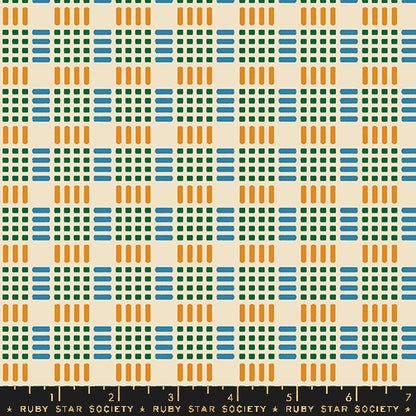 Ruby Star Society Moda Fabrics Geometry Parallel RS5173 12 Jade